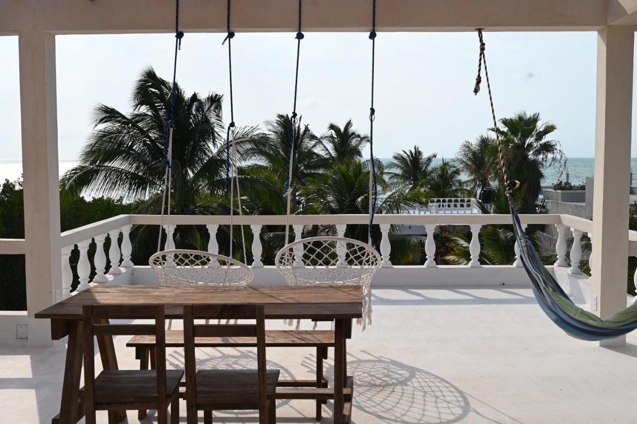 La Casa Del Mexicano Celestun Exteriör bild